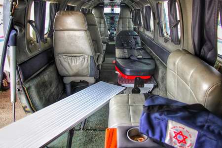 Inside Air ambulance
